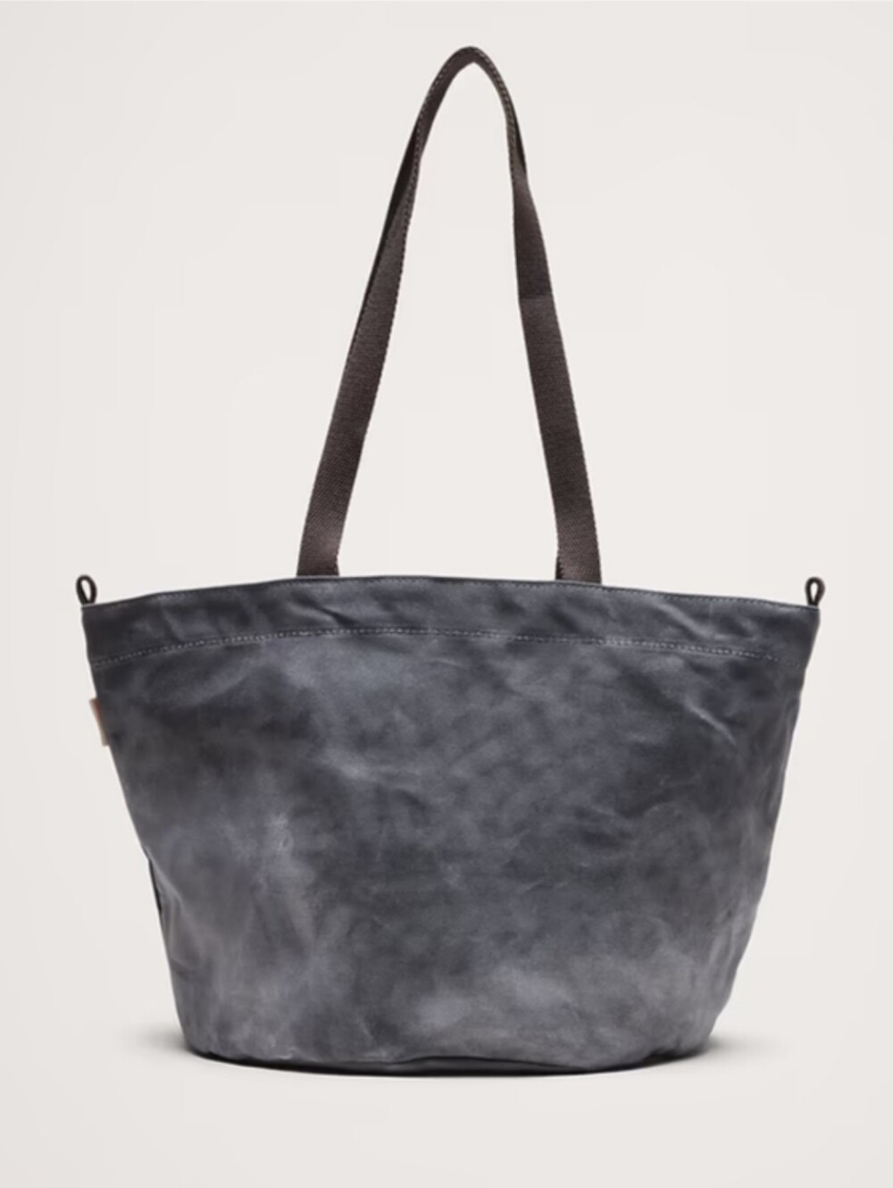 NWT CB Station Slate Waxed Drawstring Market Tote One Size